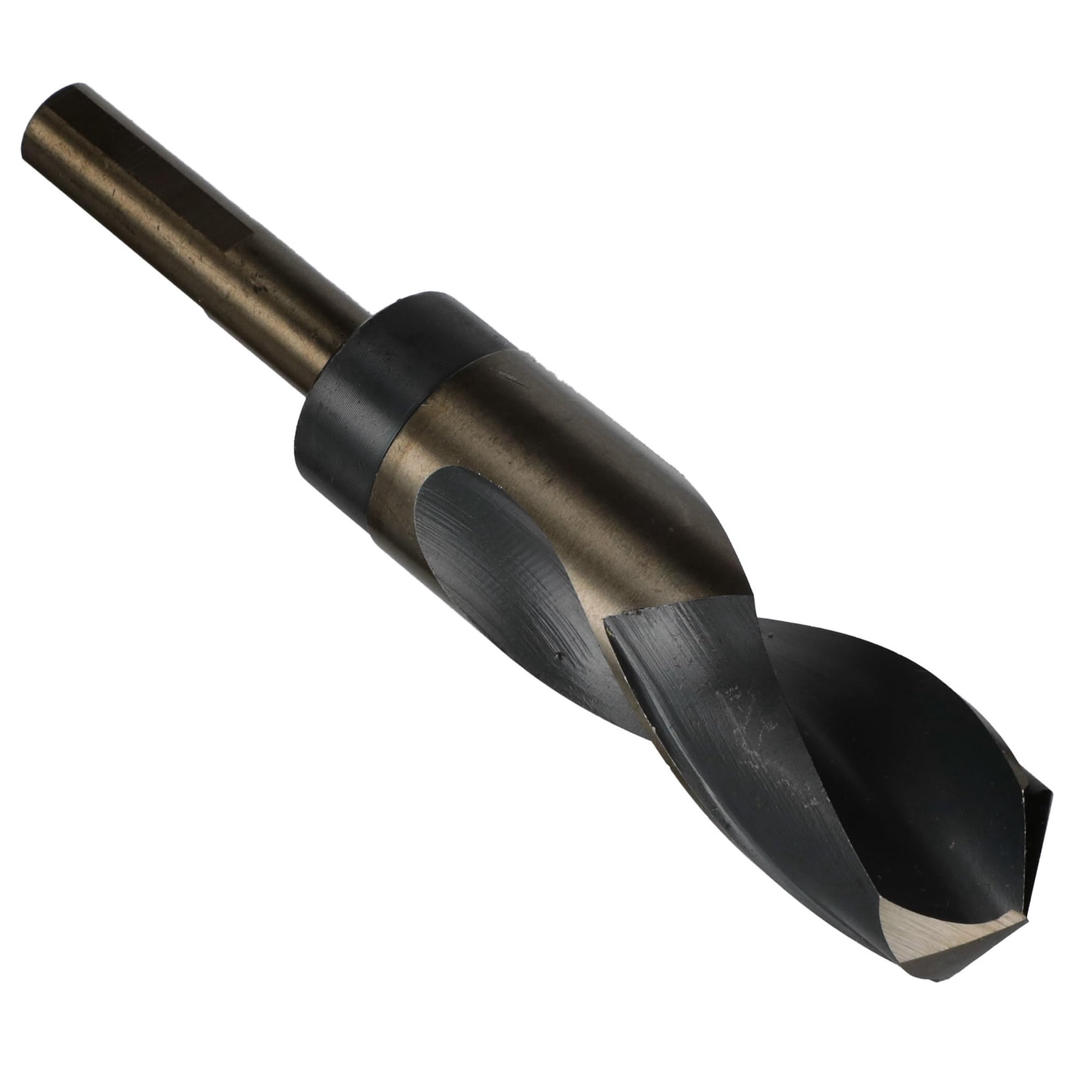 Broca Kfd De Acero Negro Y Dorado Con Vástago Reducido De 1-3/8 Pulgadas De Drill America, Vástago R
