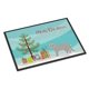 thumbnail image 1 of Felpudo Caroline's Treasures 61 × 91 cm Gato Navideño, 1 of 6