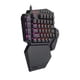 thumbnail image 1 of Teclado Mecanico Gamer Usb Rgb 1 Mano Negro Diti, 1 of 7