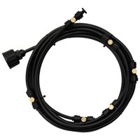 Ioensy - Sistema De Enfriamiento Por Nebulización Adaptador De 3/4 ""Para Exteriores Mister Para Porche, Patio, Jardín