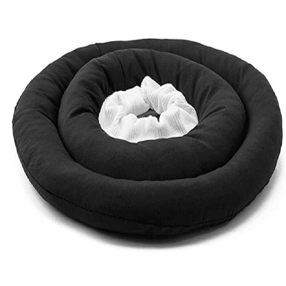 Xusx111 - Alternativa Cómoda De Cono Suave Ajustable Para Perros Medianos, Gatos Y Perros Grandes - Collar De Donut Para La Recuperación Después De La Cirugía (25 Cm)