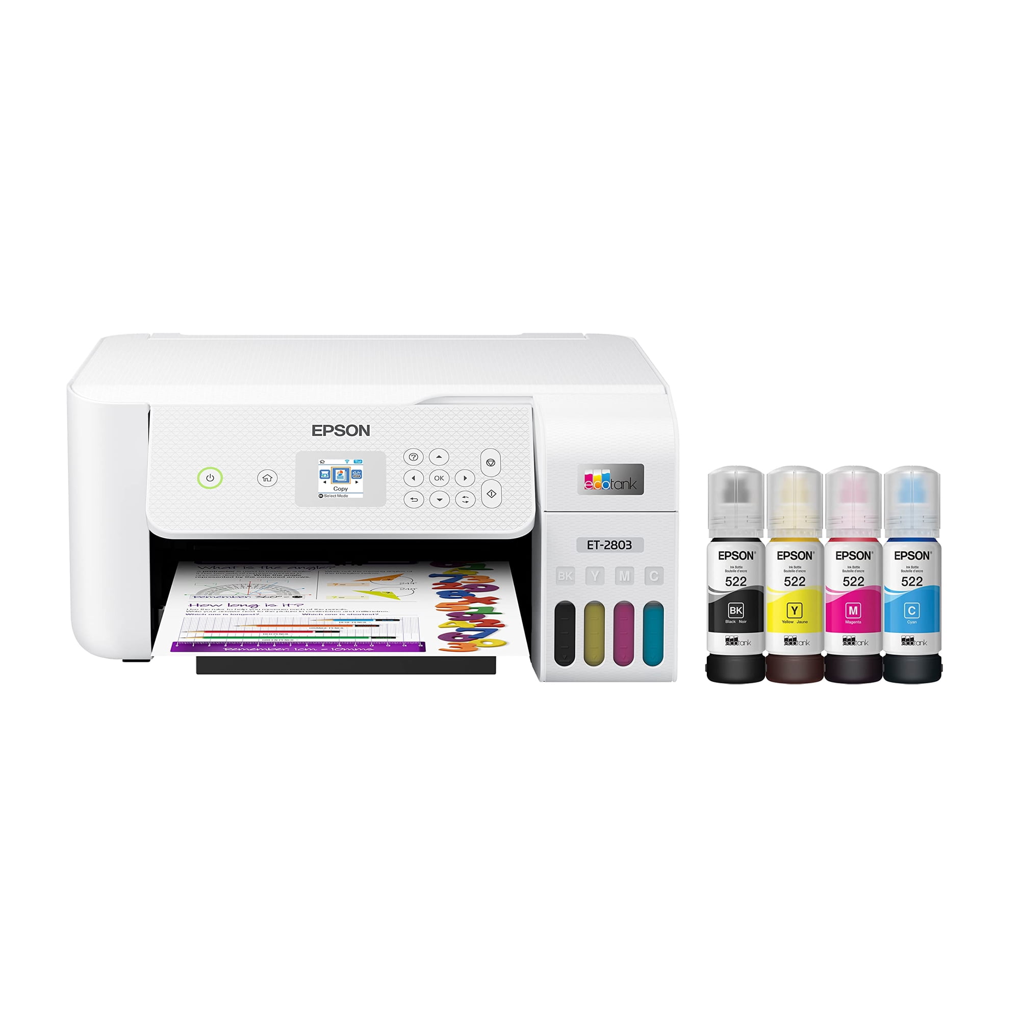 Impresora Epson Ecotank Et-2803 Inalámbrica En Color Todo En Uno