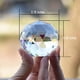 thumbnail image 2 of Bola de cristal transparente, 2 of 6
