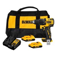Taladro Percutor Atomic 1/2' 20V + 2 Bat Dewalt Dcd709D2-B2