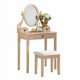 thumbnail image 4 of oniys Madera Moniya Maquillaje Vanidad Mesa y Taberno Conjunto, 4 of 5