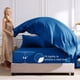thumbnail image 5 of Juego de cama CozyLux King 264 cm x 229 cm 7 piezas Azul clásico, 5 of 9