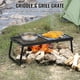 thumbnail image 4 of Campfire Grill VEVOR plegable de acero pesado de 22,4 cm con bolsa, 4 of 9