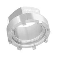 Magideal - Herramienta De Extracción De Bloqueo Central De Bicicleta, Herramienta De Instalación De Bloqueo Central, Instalador De Removedor De Bloqueo De Cadena 8 Muescas 4125 Mm