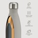 thumbnail image 3 of Botella de agua S'well de acero inoxidable 500 ml Lunar Grey con aislamiento al vacío, 3 of 4