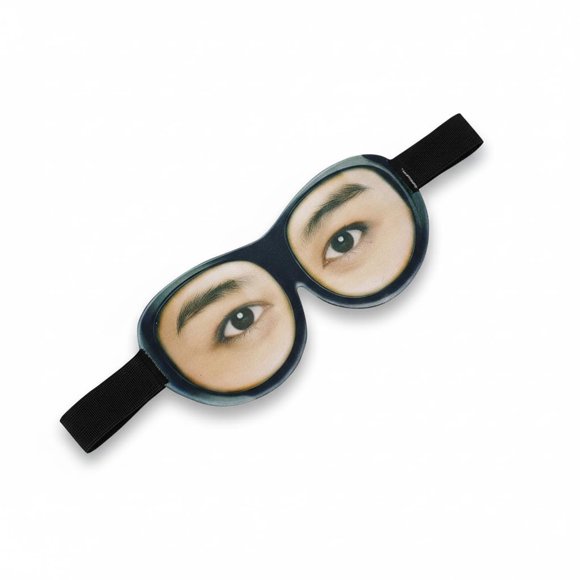 Antifaz para Dormir Rowbaty con Ojos Divertidos y Correa Ajustable