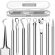 thumbnail image 1 of Kit de 5 piezas para extraer puntos negros y comedones de acero inoxidable, 1 of 9