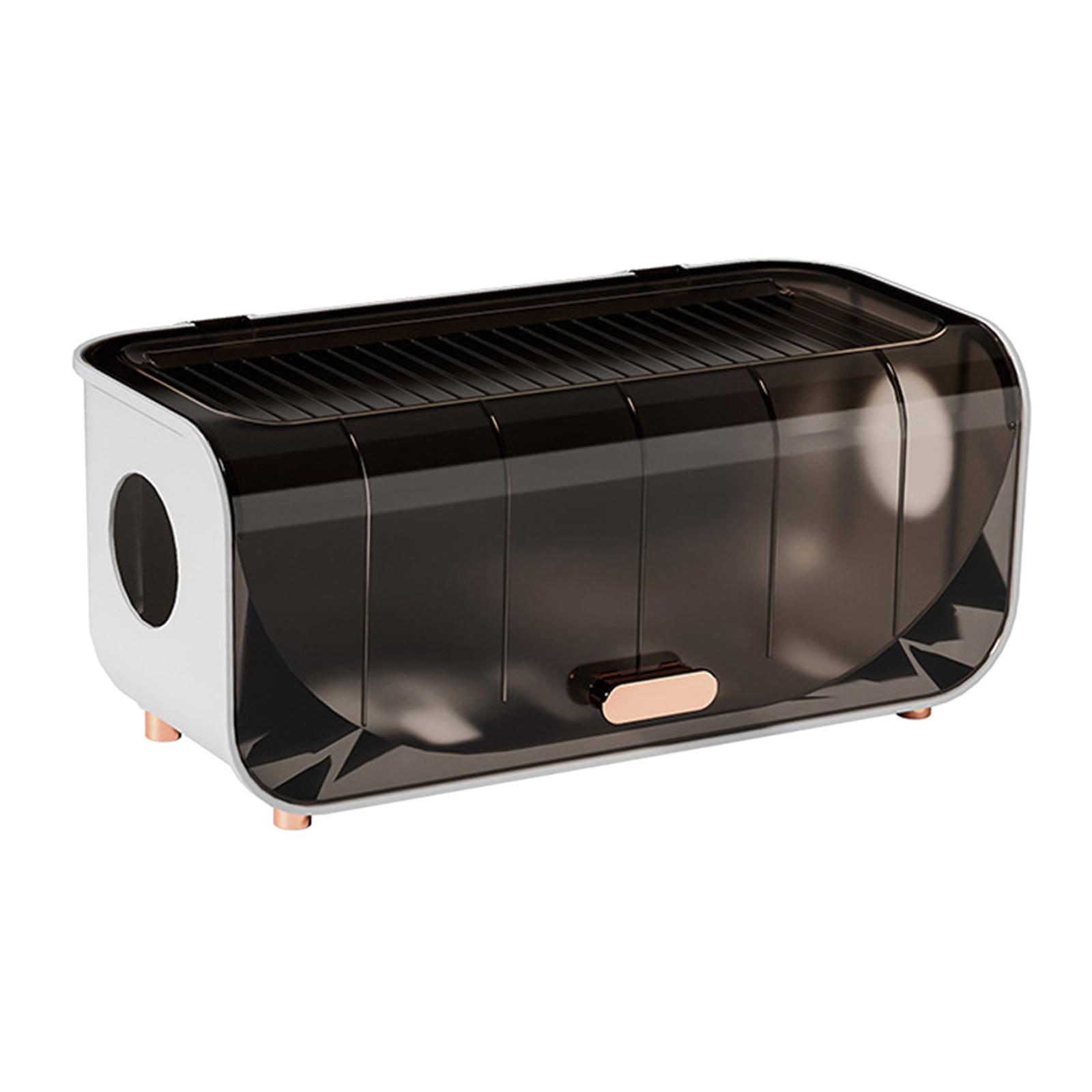 Bothyi - Caja De Gestión De Cables A Prueba De Polvo, Caja Ordenada Para Enchufe, Oficina, Dormitorio, Marrón