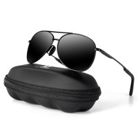 Gafas De Sol Mxnx Aviator Mx208 Polarized Uv400 Para Hombre Negras