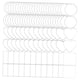 thumbnail image 1 of LLavero de acrílico de 100 Uds., suministros de bricolaje con Kit de agujeros, adorno para colgantes de llavero, llavero artesanal de, 1 of 5