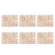 thumbnail image 1 of Los paneles de pared artificiales de la flor de la hortensia de la rosa 6pcs casan la decoración del lugar, 1 of 3