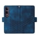 thumbnail image 3 of Carcasa FOXDOCK Vivo V50 Lite de cuero PU, diseño acolchado clásico, protección contra caídas y rayones, 3 of 5