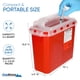 thumbnail image 2 of Contenedor para objetos punzantes Oakridge Products, 5.1 litros (paquete de 2), aprobado por los CDC, 2 of 7