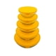 thumbnail image 3 of Bowl de vidrio con tapa plastica pack de 5 piezas 845ml, 3 of 3