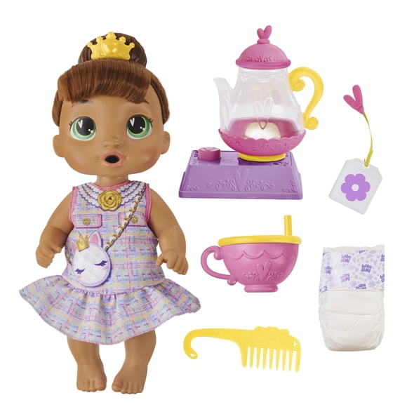 Doll Bubbly Tea Party Sophia Sparkle 28 Cm Con Acc