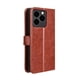 thumbnail image 1 of Funda tipo libro para Ulefone Note 20 Pro, cartera todo‑en‑uno, funda multifuncional con tarjetero y correa de muñeca desmontable, 1 of 4