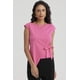 thumbnail image 1 of Polera Mujer Con Bote Escote Cruz Fucsia, 1 of 8