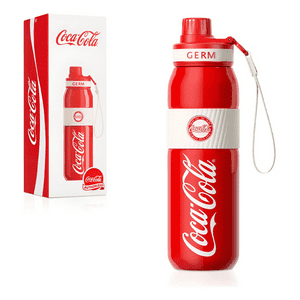Coca Cola Germ Termo Energía Clásico Oficial 580Ml Frío O Caliente Vaso Térmico Rojo