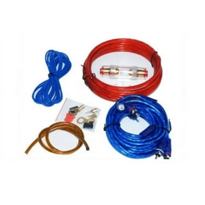 Genérico - Kit Cables Para Amplificador Subwoofer 1500W