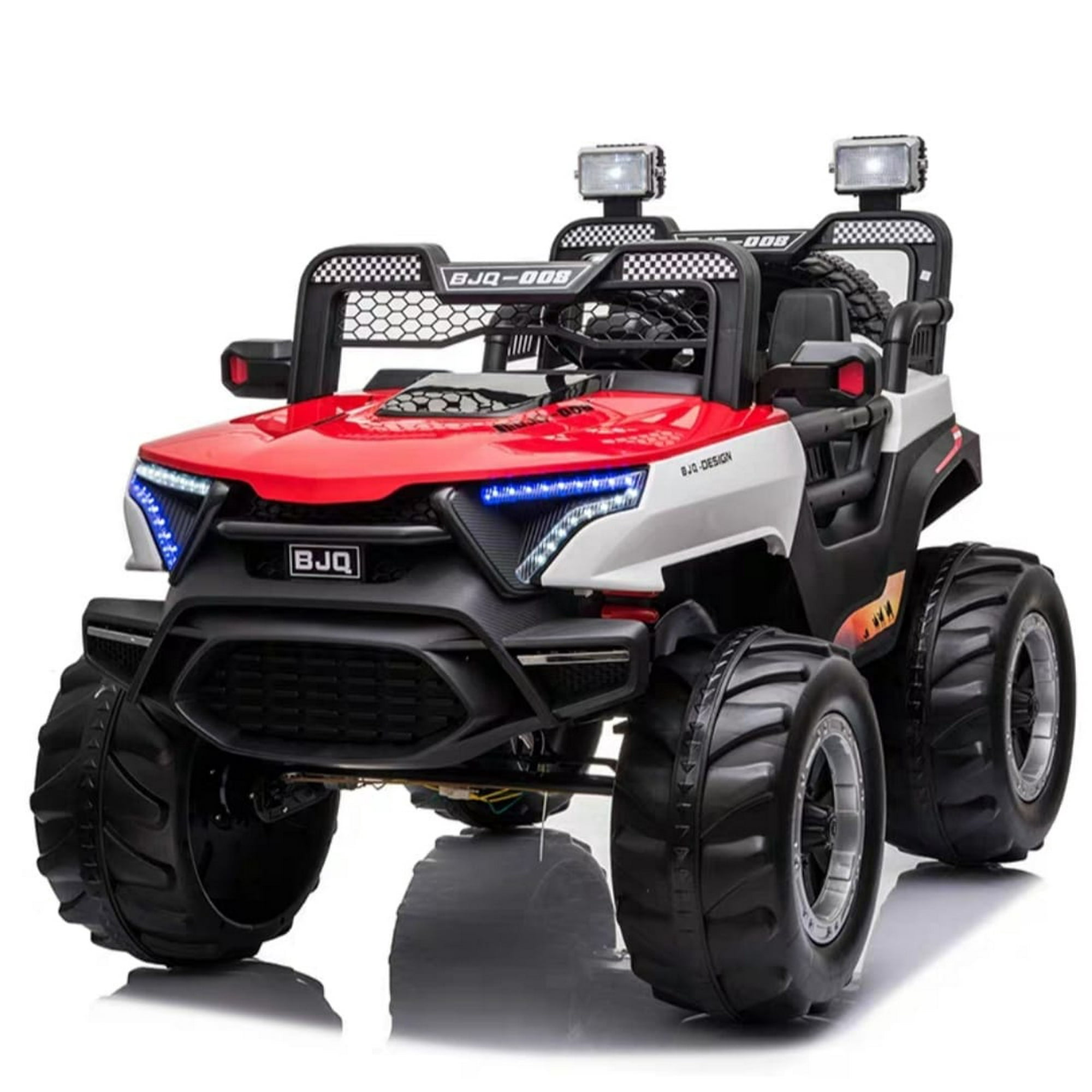 Vipnetwork - Auto A Batería Infantil Tipo Jeep 4x4 Rojo