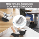 thumbnail image 3 of Reposapiés Ergonómico Ajustable con Función de Masaje y Ángulo Ajustable - Negro, 3 of 7