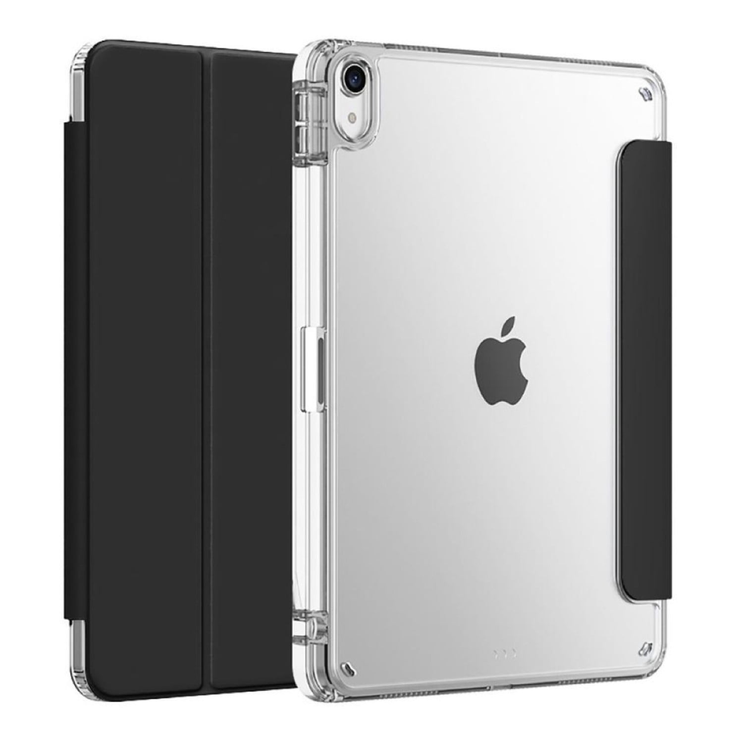 Mar Cases - Carcasa Smart Cover Clear Para Ipad A16 11th Gene 11 Negro