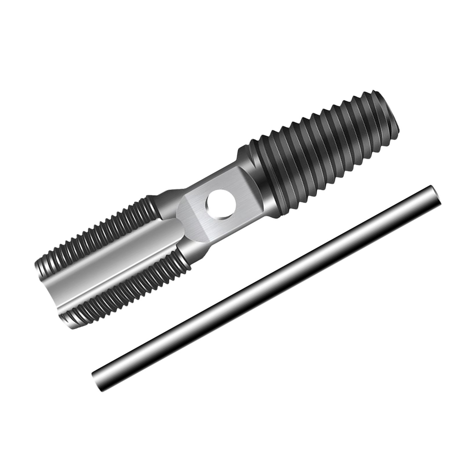 Magideal - Extractor De Pernos De Tubería De Agua De Alambre Dañado, Extractor De Tornillo De Válvula De Grifo De Doble Cabezal , 15 Mm
