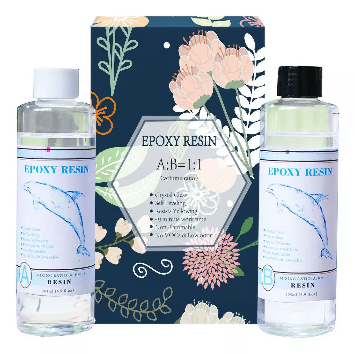 Hangar77 - Resina Epoxica Cristal 1:1 Visc. Media Especial Mesa 1000Gr.