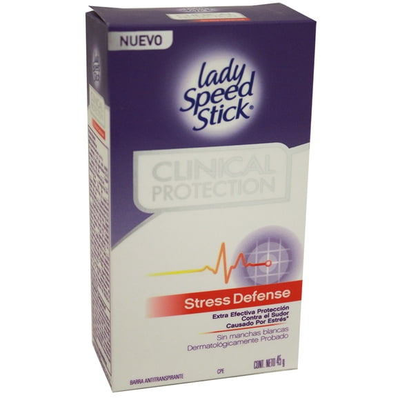 LADY SPEED STICK DEO BARRA CLINICAL STRESS DEFENSE 45GR
