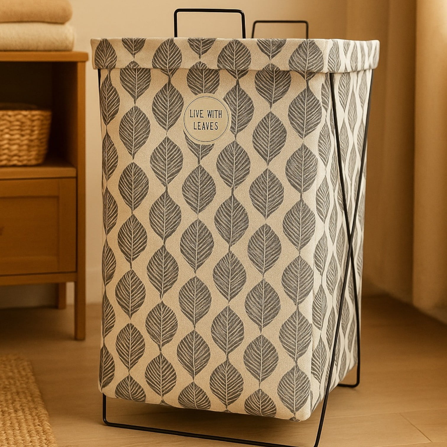 Genérico - Cesta Canasto Para Ropa Sucia Plegable Hoja