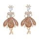 thumbnail image 2 of Pendientes Para Niñas Ballet Niña Día De La Madre Regalo Para Fiesta Uso Diario Vacaciones Dorado, 2 of 3