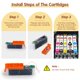thumbnail image 2 of Cartuchos de tinta ColorVista 280XL 281XL para Canon PIXMA, 2 of 3