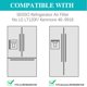 thumbnail image 4 of Filtro de aire para refrigerador SEISSO LT120F para LG y Kenmore, 3 unidades, 4 of 8