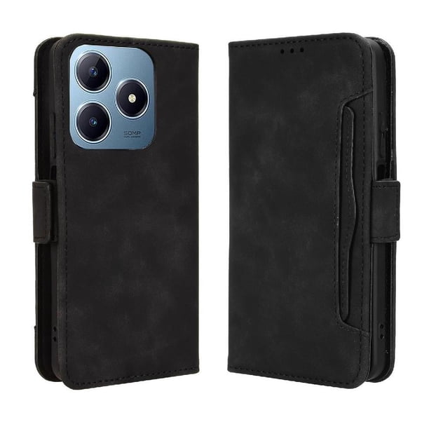 Funda Tipo Billetera FOXDOCK para Realme C61 4G – Tapa Flip con Tarjetero