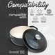 thumbnail image 4 of Cazuela de Hierro Fundido Segretto Cookware 4,57 L Negro Esmaltado, 4 of 9