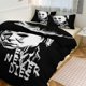 thumbnail image 1 of Michael Myers Print Bedding Set Pattern Duvet Cove Set 3 Pieces 1 Quilt Cover And 2 Pillowcases for Women Men Teens, 1 of 5