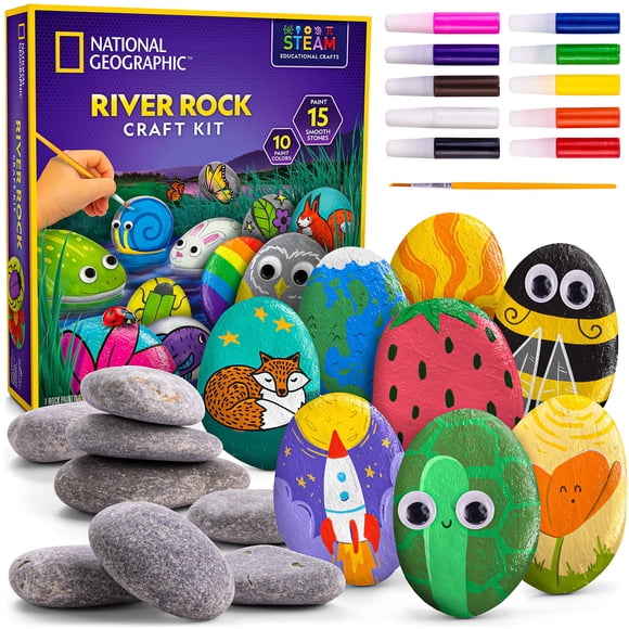 Kit de pintura rupestre NATIONAL GEOGRAPHIC con 10 colores de pintura