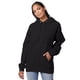 thumbnail image 4 of Sudadera con capucha Hanes Ecosmart para hombre, talla S, color negro, algodón, 4 of 6