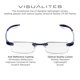 thumbnail image 2 of Lentes de Lectura Visualites Potencia 3.00 Livianos Sin Montura, 2 of 9