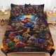 thumbnail image 1 of Super Mario 3-Piece Comforter Set for Bedroom Super Mario Bedding Set for Kids Adults Soft Microfiber Duvet Cover Set with Zipper Closure, 1 of 5