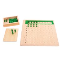 Magideal - Manipuladores De Matemáticas De Madera Para Educación En Casa, Cuentas En Caja Para Niñas, Niños, División Infantil