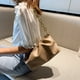 thumbnail image 3 of Bolso de cadena para mujer, cartera tipo sobre con forma de nube, bolso de hombro plisado, bolso de cadena, 3 of 5