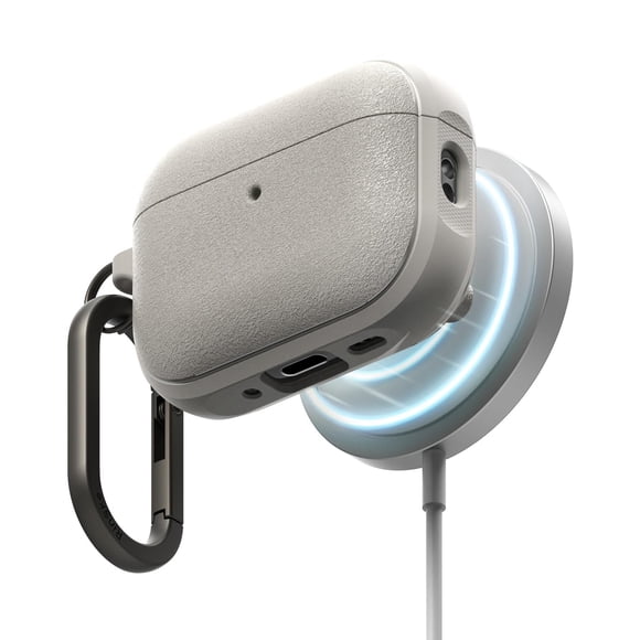 Funda Magnética Onyx Para Airpods Pro 3 Color Gris Cálido