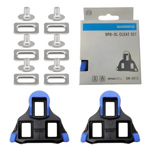 Calas Shimano Sm-Sh12 Spd-Sl Pivotantes 2° Azules