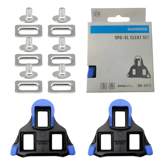 Calas Shimano Sm-sh12 Spd-sl Pivotantes 2° Azules