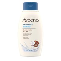 Gel De Baño Aveeno Skin Relief Aroma A Coco 355 Ml Piel Seca